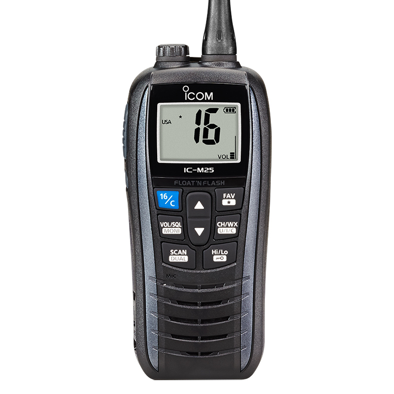 icom 艾可慕海事对讲机 IC-M25